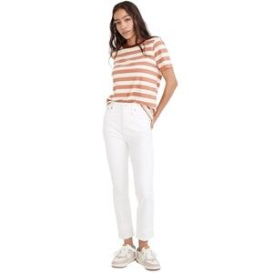 Madewell White the curvy perfect vintage jean sz 30